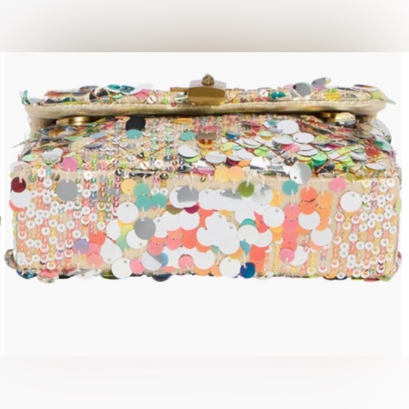 Kurt Geiger London Sequin Mini Brixton Crossbody Bag - Picture 2 of 6